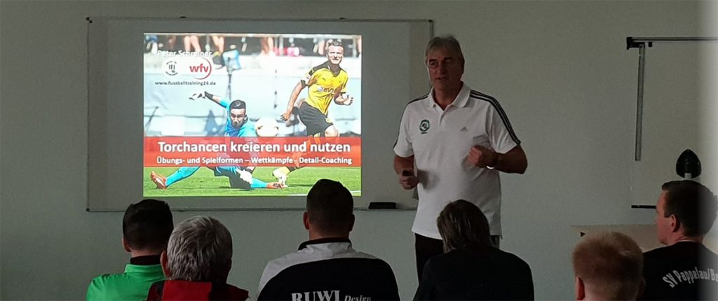 2. PowerPoint mit den Trainingsformen der Praxis mit Grafiken und Animationen