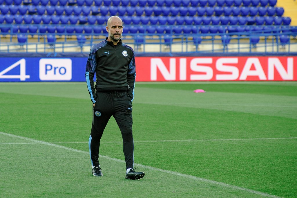 Positionsspiel Pep Guardiola