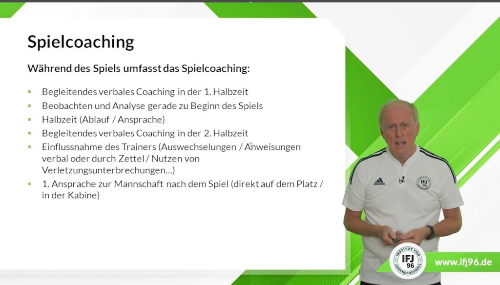Effektives und Erfolgreiches Spiel-Coaching im 4-3-3 – System